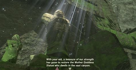 Zelda: Tears Of The Kingdom Goddess Statue Locations