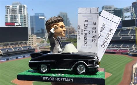 July 28, 2018 San Diego Padres - Trevor Hoffman #51 Retirement Commemorative Bobblehead ...