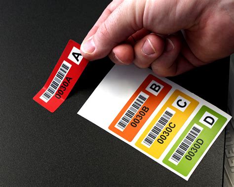 Colored Barcode Labels - Effectively Organize Your Assets