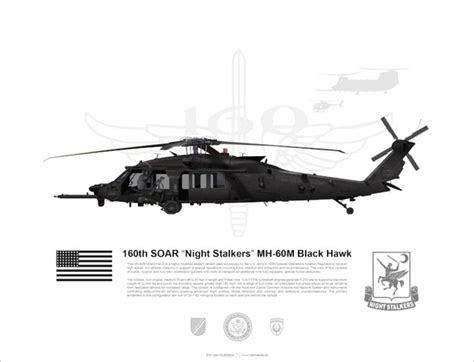 US ARMY 160th SOAR “Night Stalkers” MH-60M Black Hawk - Lian Media