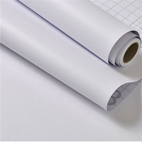 Matte White Contact Paper / Wallpaper (Self-Adhesive), Furniture, Home ...