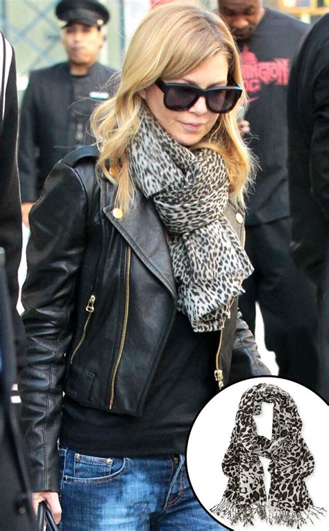 Seeing Spots from Celebs' Fall Scarves | E! News