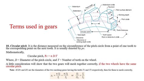 24. Gear Terminology | Terms used in gears - YouTube