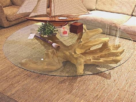 The Unique Tree Trunk Coffee Table | Stump coffee table, Tree trunk ...