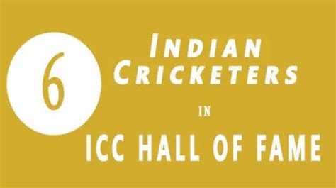 6 Indian Cricketers in ICC Hall of Fame – Cricket Now 24/7