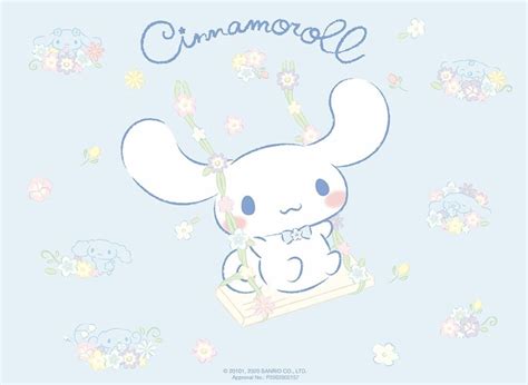 Blue Sanrio Aesthetic Laptop Wallpaper