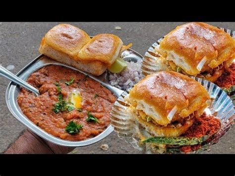 Amul Butter Pav Bhaji Street Food | Butter & Cheese Vada Pav | North Indian Street Food In ...