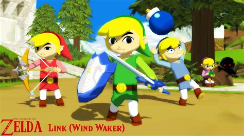 (MMD/FBX Model) Link (Wind Waker) Download by SAB64 on DeviantArt