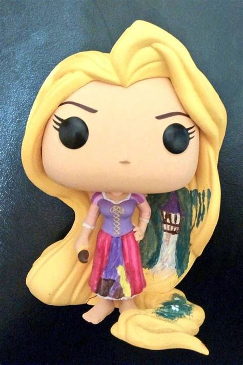 Custom funko pop Rapunzel (Tangled) by AlbaCustomFunko | Custom funko pop, Custom funko, Funko ...