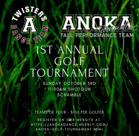 Anoka Golf Tournament - ANOKA HIGH SCHOOL DANCE TEAMs