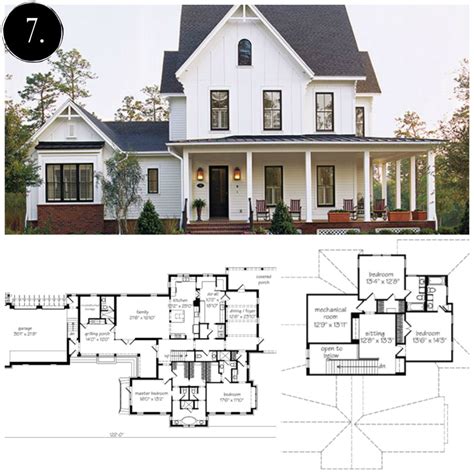 10 Modern Farmhouse Floor Plans I Love - Rooms For Rent blog