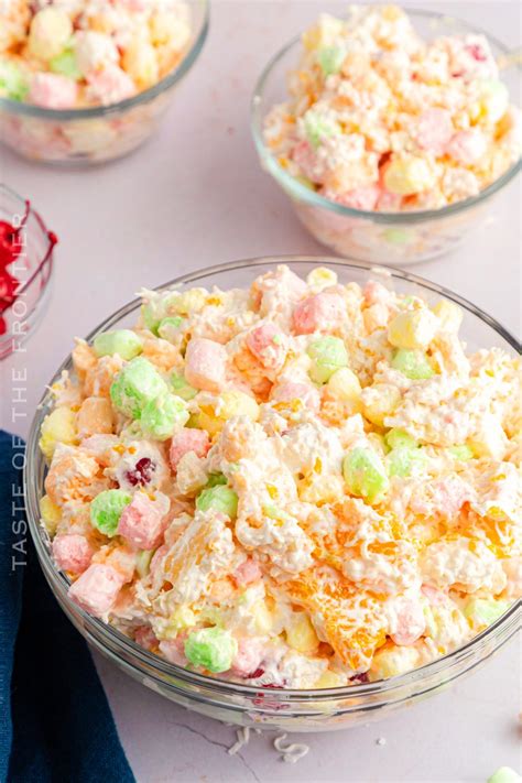 Ambrosia Salad Recipe - Yummi Haus