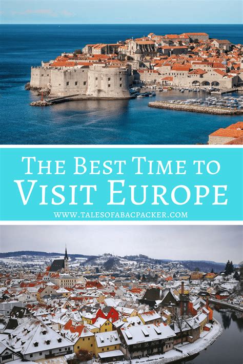 The Best Time to Go to Europe | Travel destinations european, Europe ...