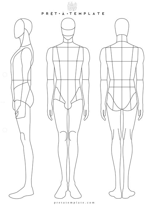 Roblox Body Outline Template