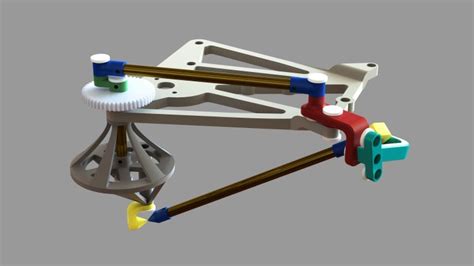 Planar Four-Bar Flapping Wing Mechanism – Zonghao Benjamin Liu | Mechanical Design and Automation