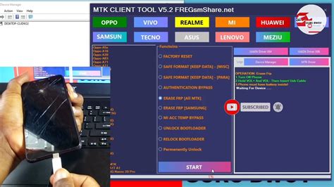 FREE TOOL, MTK client tool Frp bypass all Mtk Devices, best Frp bypass ...