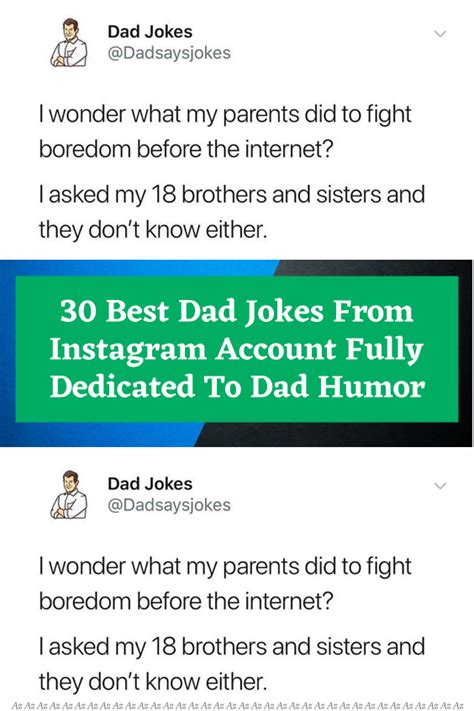 30 best dad jokes from instagram account fully dedicated to dad humor ...