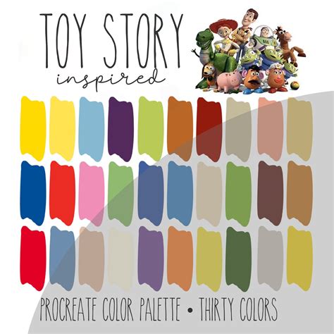 Greatest Toy Story Colors Check this guide!