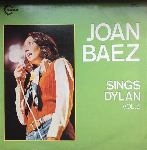 Joan Baez – Sings Dylan Vol. 2 (1976, Vinyl) - Discogs