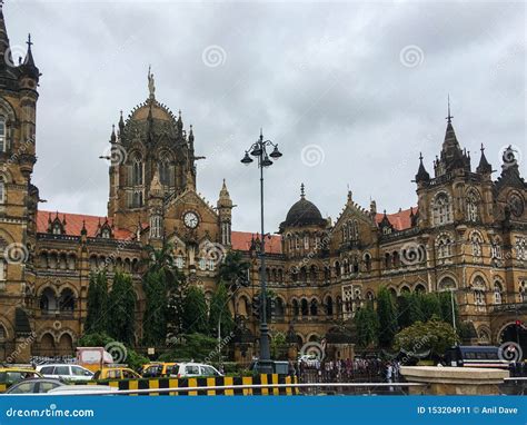 Panorama Image of the Chhatrapati Shivaji Terminus CST Railway Station ...