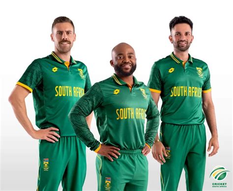 South Africa Reveals New Kit for ICC Cricket World Cup 2023 Preparations