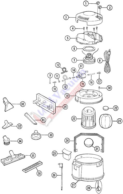 Bissell Little Green Machine Parts Diagram