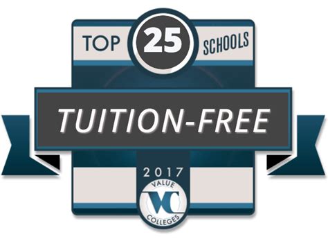 Best Tuition-Free Colleges in the United States | Value Colleges