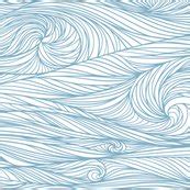 Waves wallpaper - innaogando - Spoonflower