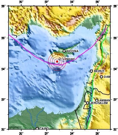 WORLD RECENT EARTHQUAKE