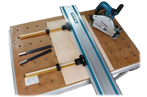 Parallel Guide System for Festool and Makita Track Saw Guide Rail (Without Incra T-Track ...