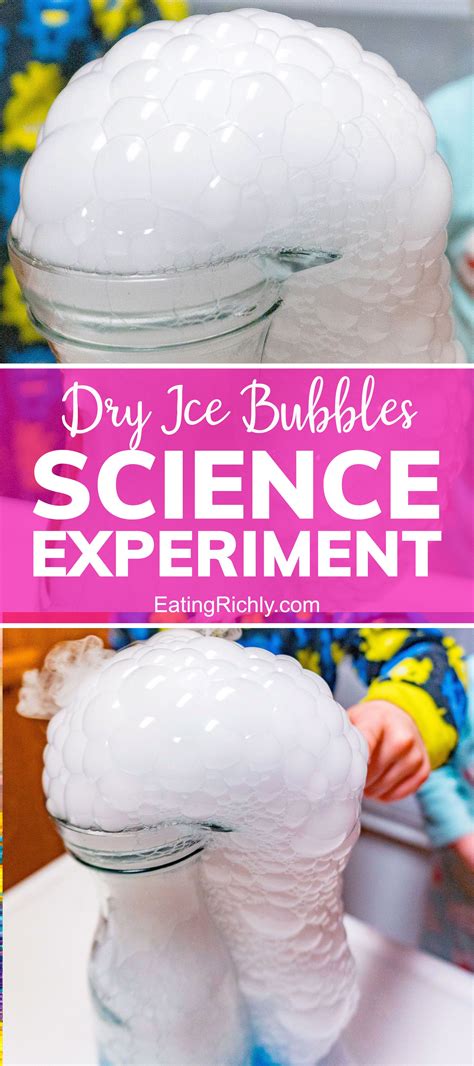 Dry ice bubbles science experiment for kids – Artofit