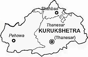 Kurukshetra District | Kurukshetra District Map