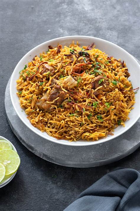 Lamb Biryani Recipe - Instant Pot - Cubes N Juliennes