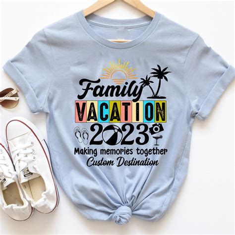 Personalized Family Vacation 2023 Making Memories Together - Etsy