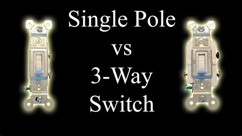 Single Pole Vs 3 Pole Light Switch