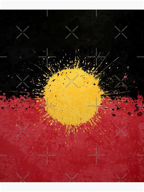 "Abstract Australian Aboriginal Flag Art, Australian Aboriginal Flag ...