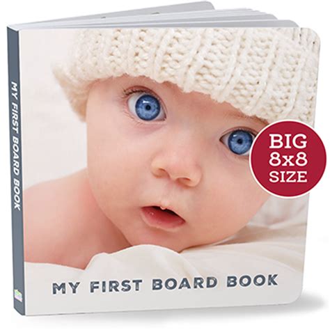 16 Page Advanced Custom Design Board Book | Big 8x8 Size | Pint Size ...