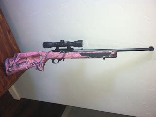 Jordan and Karen in the City: My PINK .22 Rifle, complete!