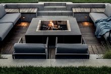 Building With Outdoor Fireplace Free Stock Photo - Public Domain Pictures