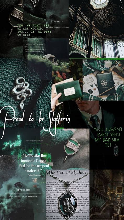 Harry Potter Wallpaper Aesthetic Slytherin Lock - Infoupdate.org