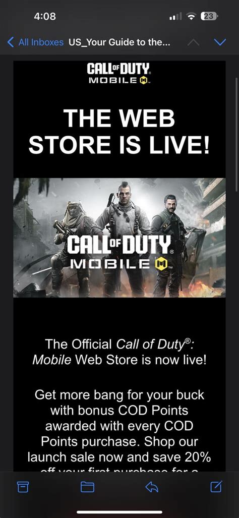 Just got this in my email. Is it a scam? : r/CallOfDutyMobile