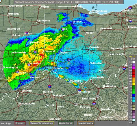 Interactive Hail Maps - Hail Map for Lewisburg, OH