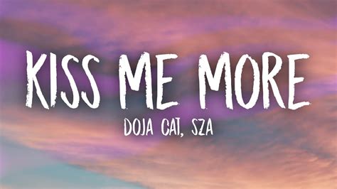 Doja Cat - Kiss Me More (Lyrics) ft. SZA Chords - Chordify