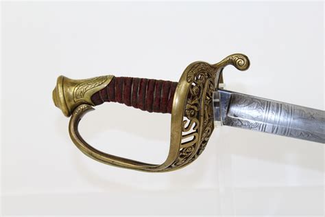 Civil War Antique 1850 Staff & Field Officer Sword C&R Antique 015 | Ancestry Guns