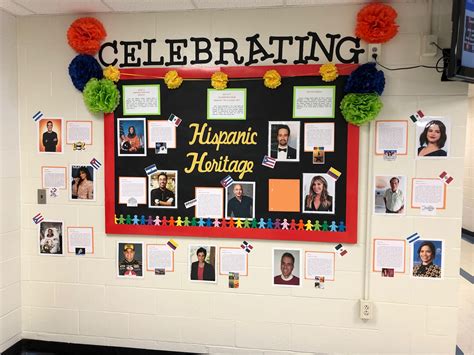 Hispanic Heritage 2019 | Hispanic heritage month bulletin board ...