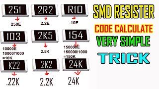 SMD RESISTOR CODE CALCULATION IN HINDI!Smd Resistor Cod... | Doovi