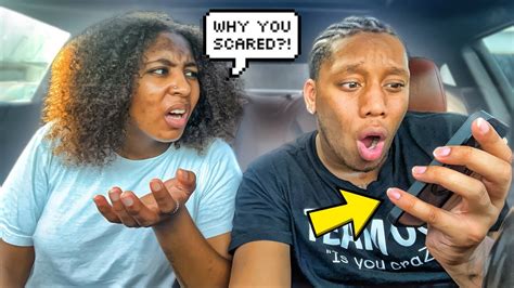 Acting Scared To Fight Prank On Girlfriend (EXTREMELY HILARIOUS) - YouTube