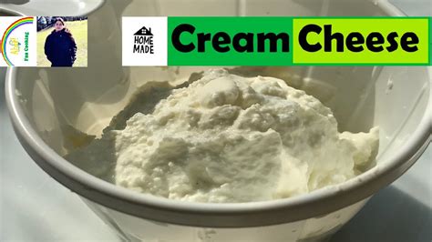 How to Make Cream Cheese | Homemade Cream Cheese using milk | 2 Simple Ingredients - YouTube