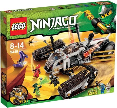 LEGO Ninjago Ultra Sonic Raider 9449 : Amazon.ca: Toys & Games