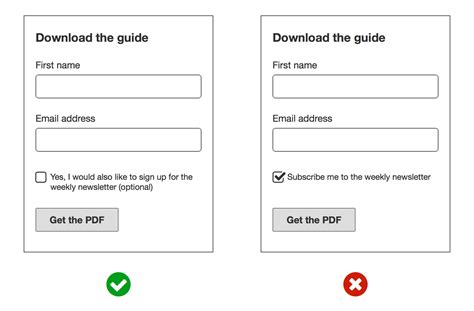 GDPR consent form examples - What to do and not to do - iubenda help